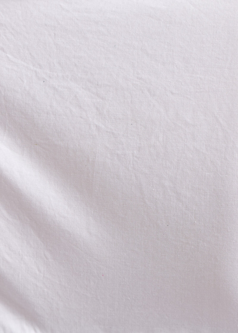Chemise courte blanche en popeline - BLANC#couleur_BLANC