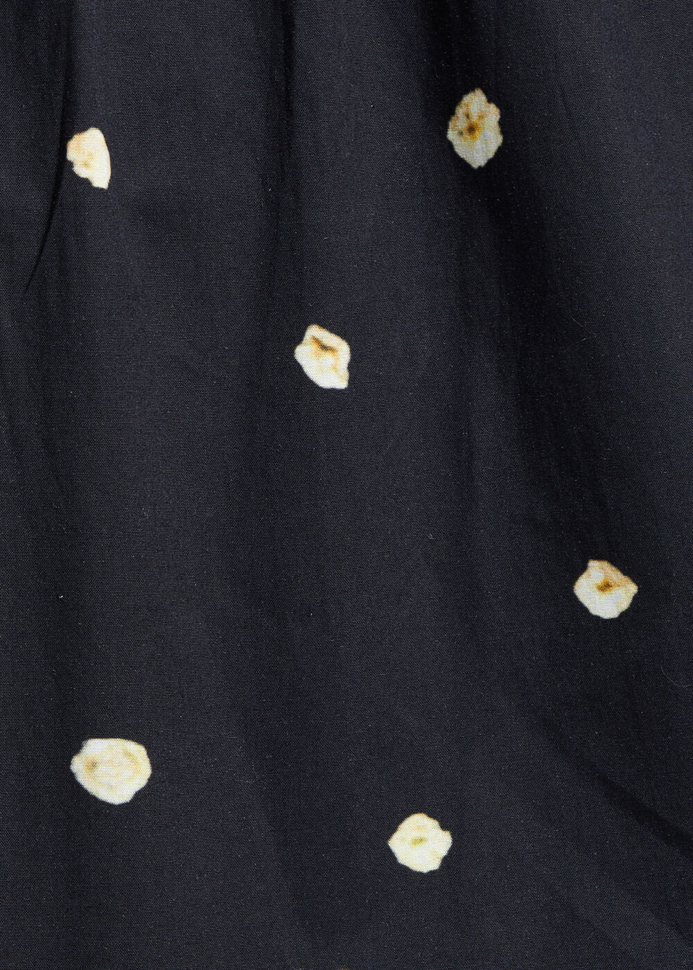 Robe midi à étages en coton bleu marine à pois tie & dye - MARINE/COQUILLAGE#couleur_MARINE/COQUILLAGE