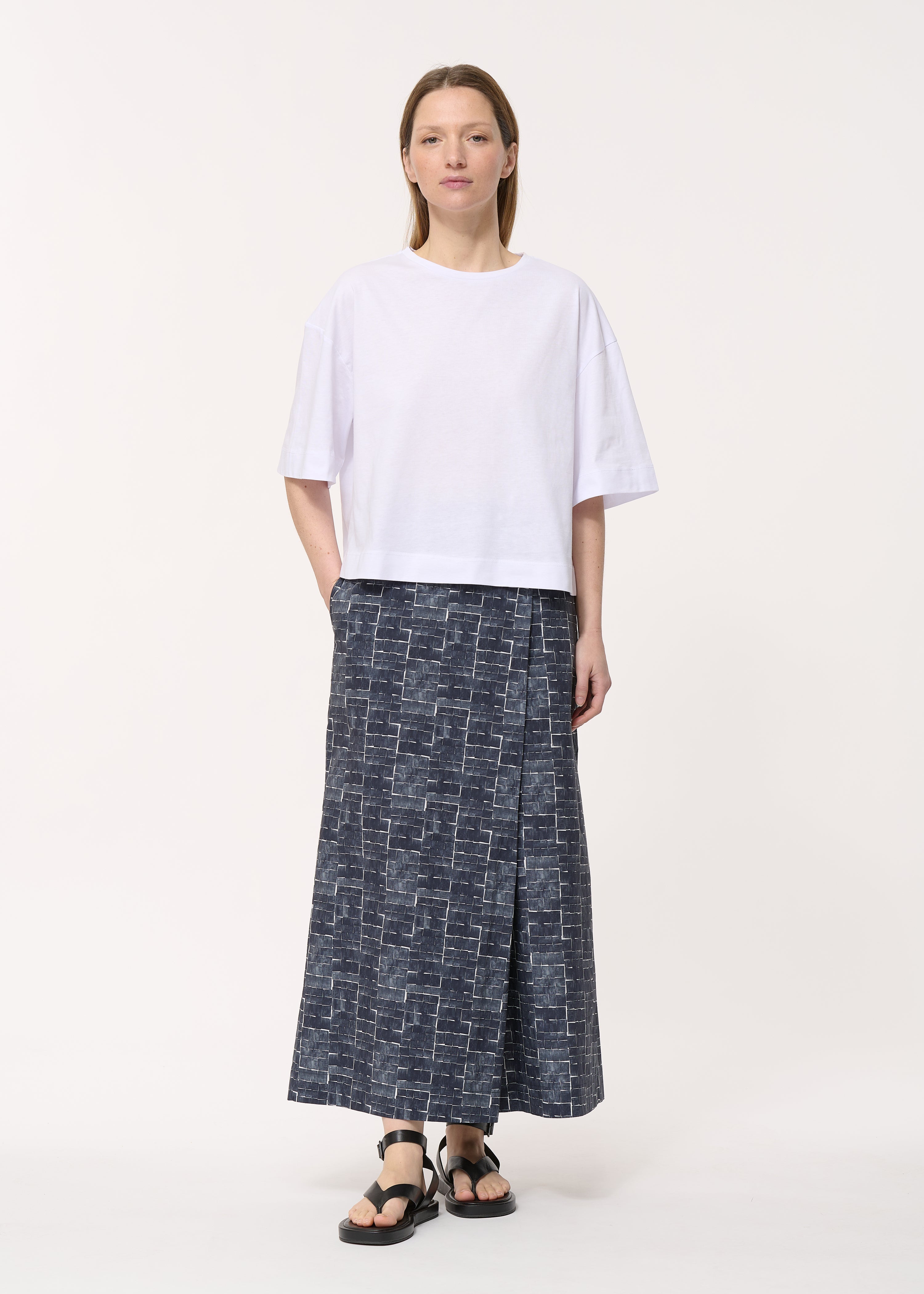 T-shirt blanc en coton biologique manches courtes - BLANC#couleur_BLANC