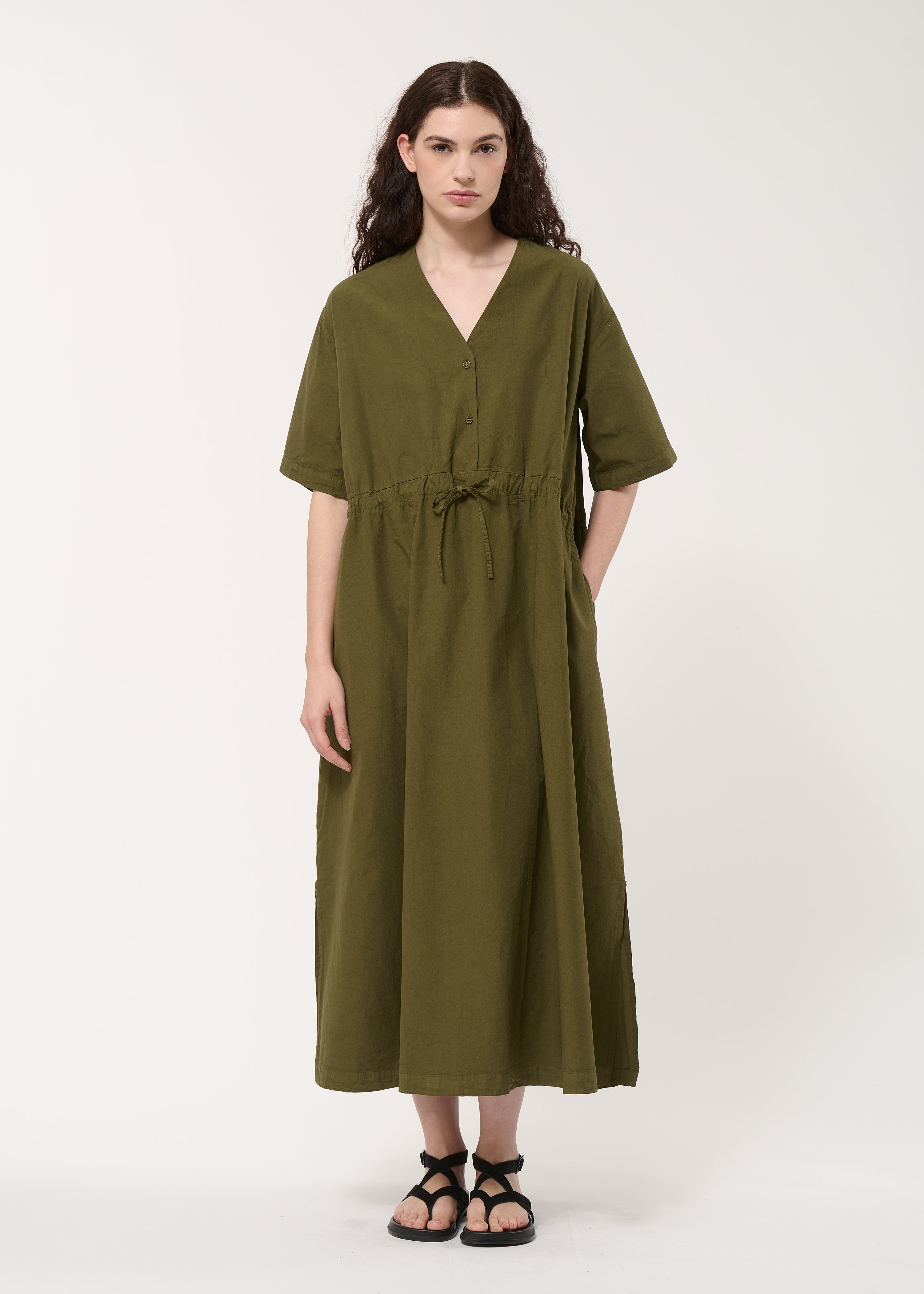 olive green long dress Kaki Drawstring Color:Blood Orange short camisole dress Sherri Hill 57574