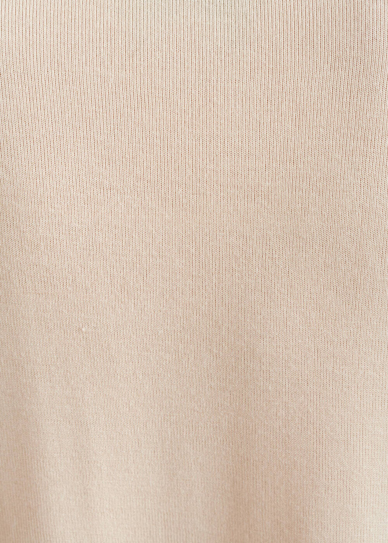 Tee-shirt col roulé à poignets froncés - OFF WHITE#couleur_OFF WHITE