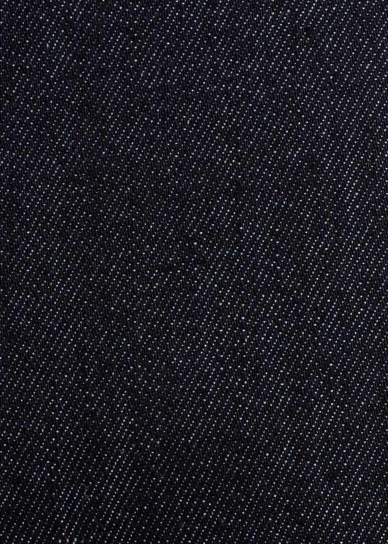 Jupe en jean brut longue en coton biologique - BRUT#couleur_BRUT