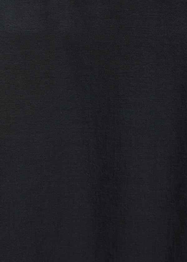 Pantalon jupe culotte fluide vert profond en satin de viscose - SCARABEE#couleur_SCARABEE