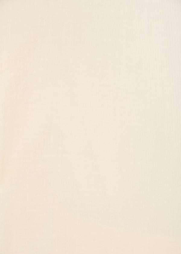 Chemise jaune oversize en voile de coton - COLZA#couleur_COLZA