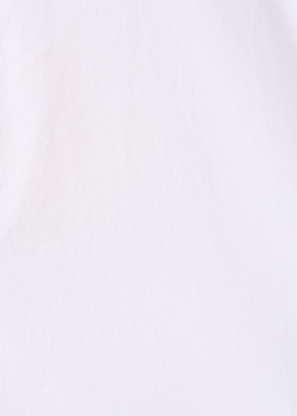 Chemisier blanc oversize en coton - BLANC#couleur_BLANC