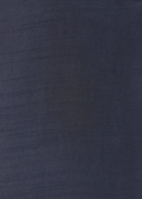 Combinaison bleu marine oversize manches 3/4 - MARINE#couleur_MARINE