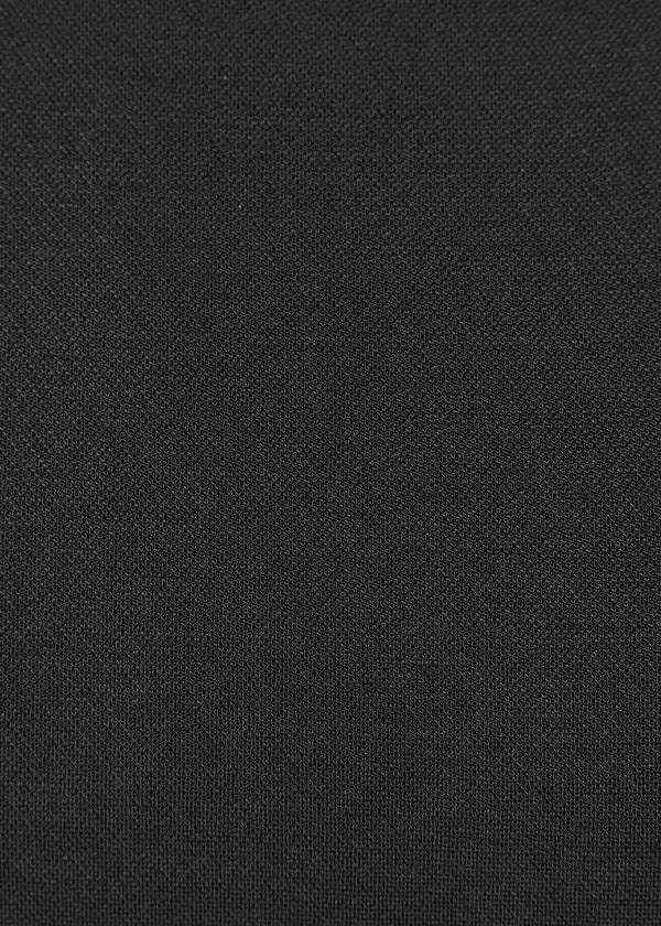Robe longue noire ceinturée sans manches - CHARBON#couleur_CHARBON