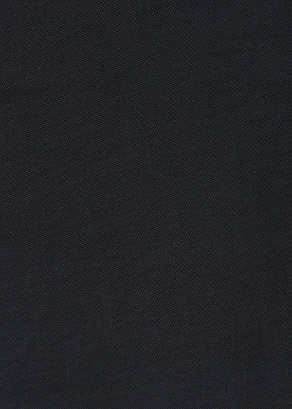 Robe mi-longue ample noire manches mi-longues - CHARBON#couleur_CHARBON