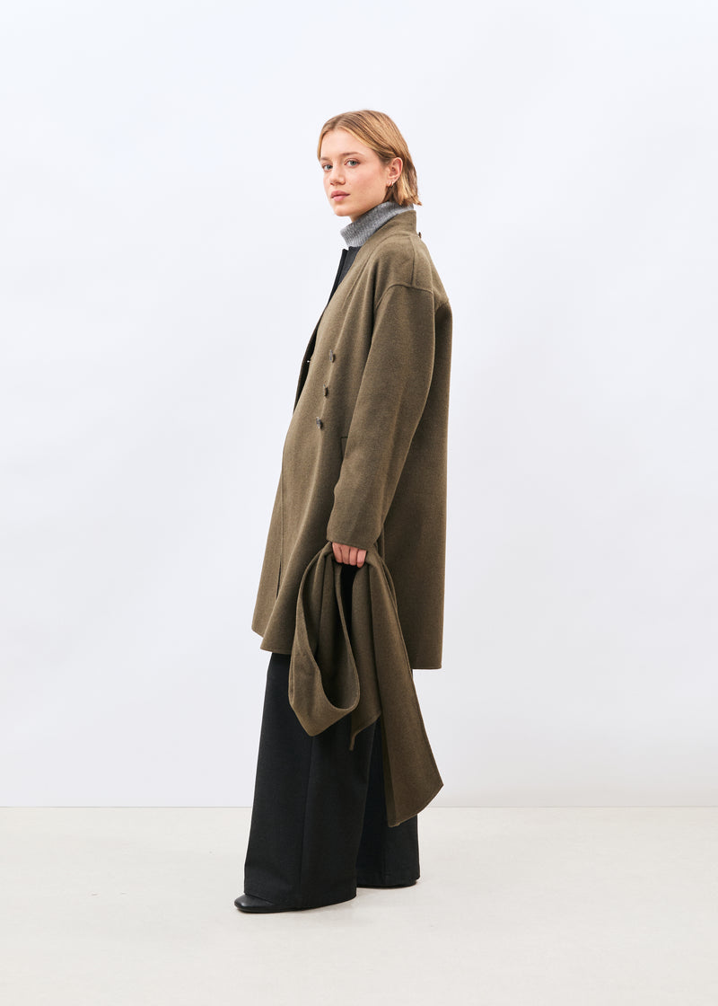 Manteau vert - Komichi - MILITAIRE#couleur_MILITAIRE