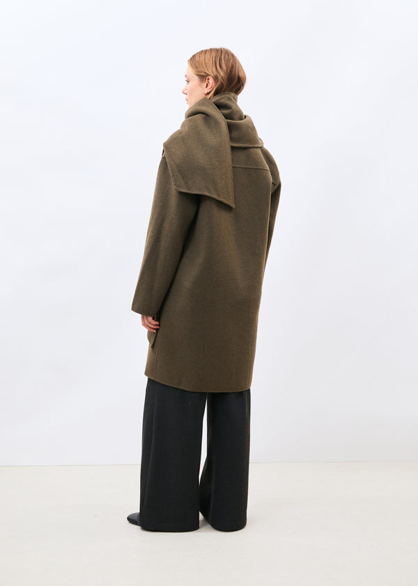 Manteau vert - Komichi - MILITAIRE#couleur_MILITAIRE
