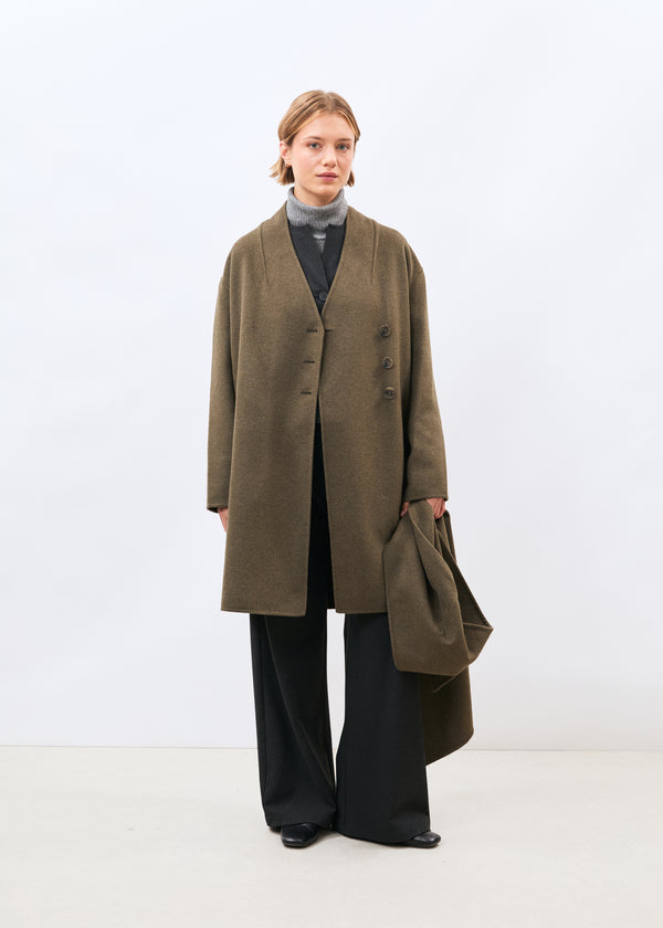 Manteau vert - Komichi - MILITAIRE#couleur_MILITAIRE