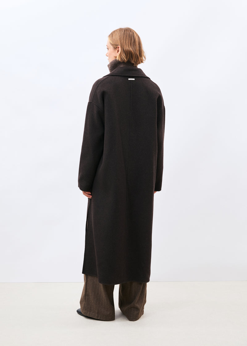 Manteau marron - Utellio - CHOCOLAT#couleur_CHOCOLAT