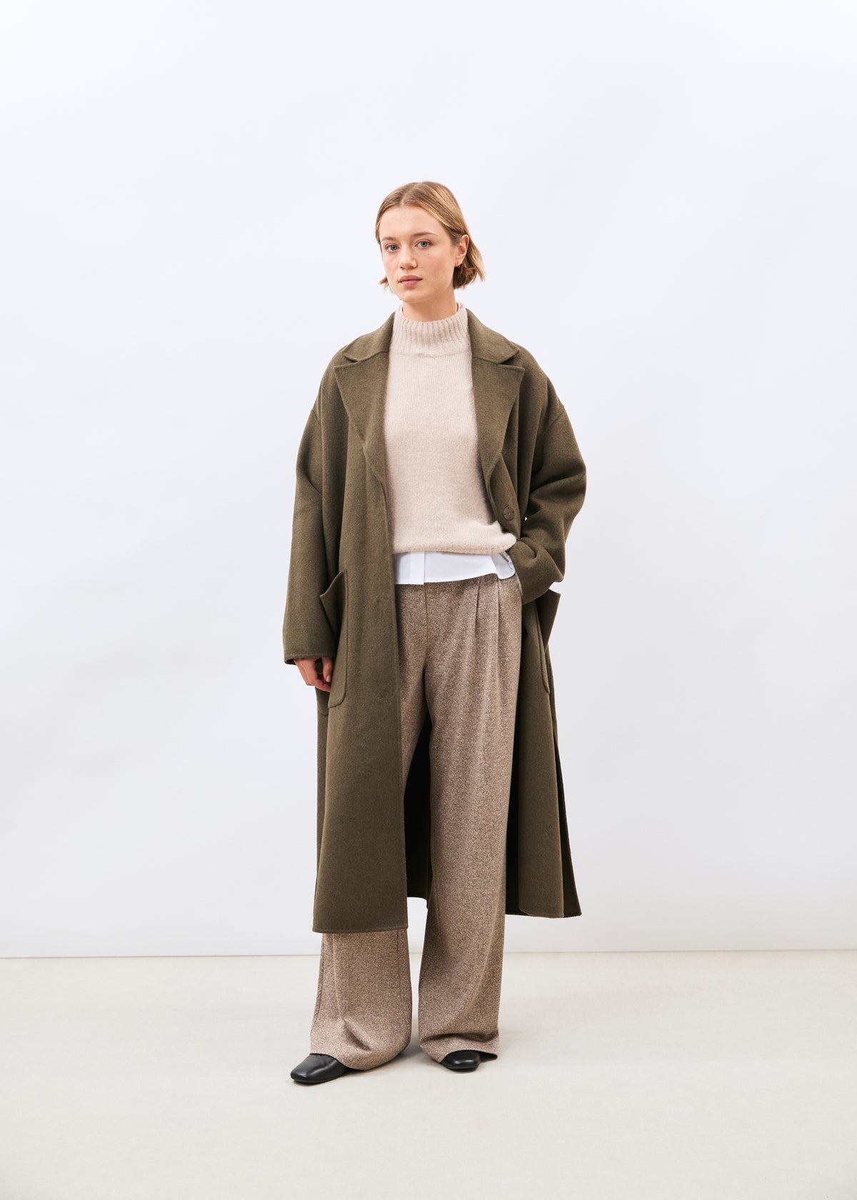 Manteau vert - Utellio - MILITAIRE#couleur_MILITAIRE