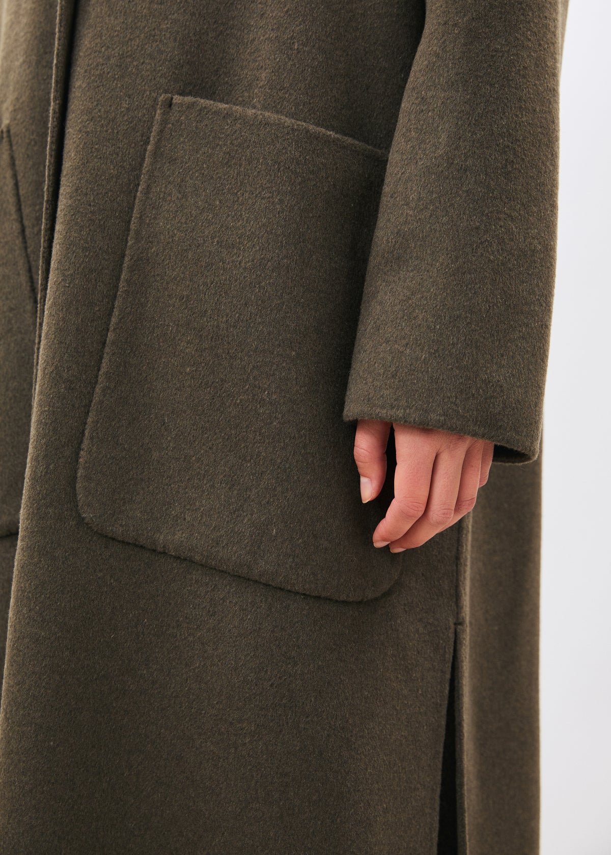 Manteau vert - Utellio - MILITAIRE#couleur_MILITAIRE