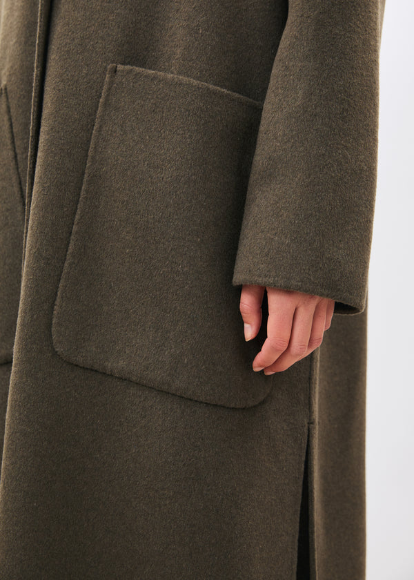 Manteau vert - Utellio - MILITAIRE#couleur_MILITAIRE