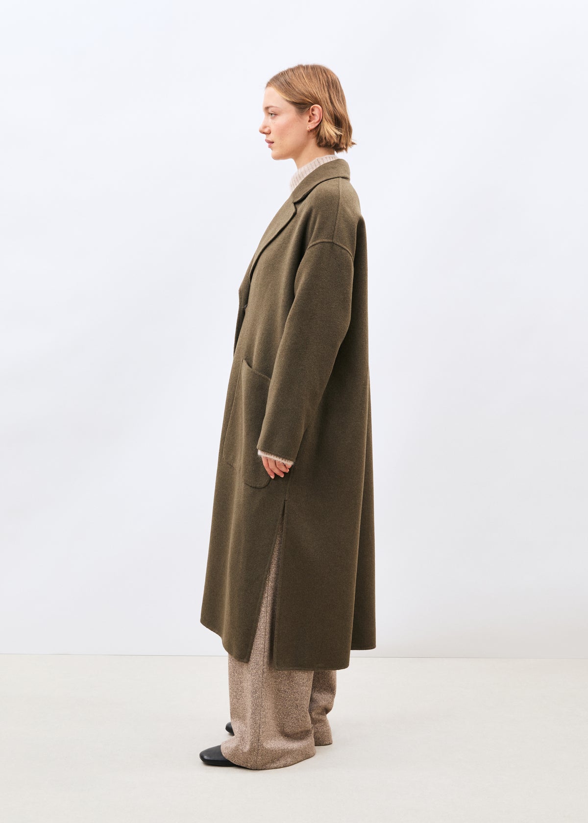 Manteau vert - Utellio - MILITAIRE#couleur_MILITAIRE