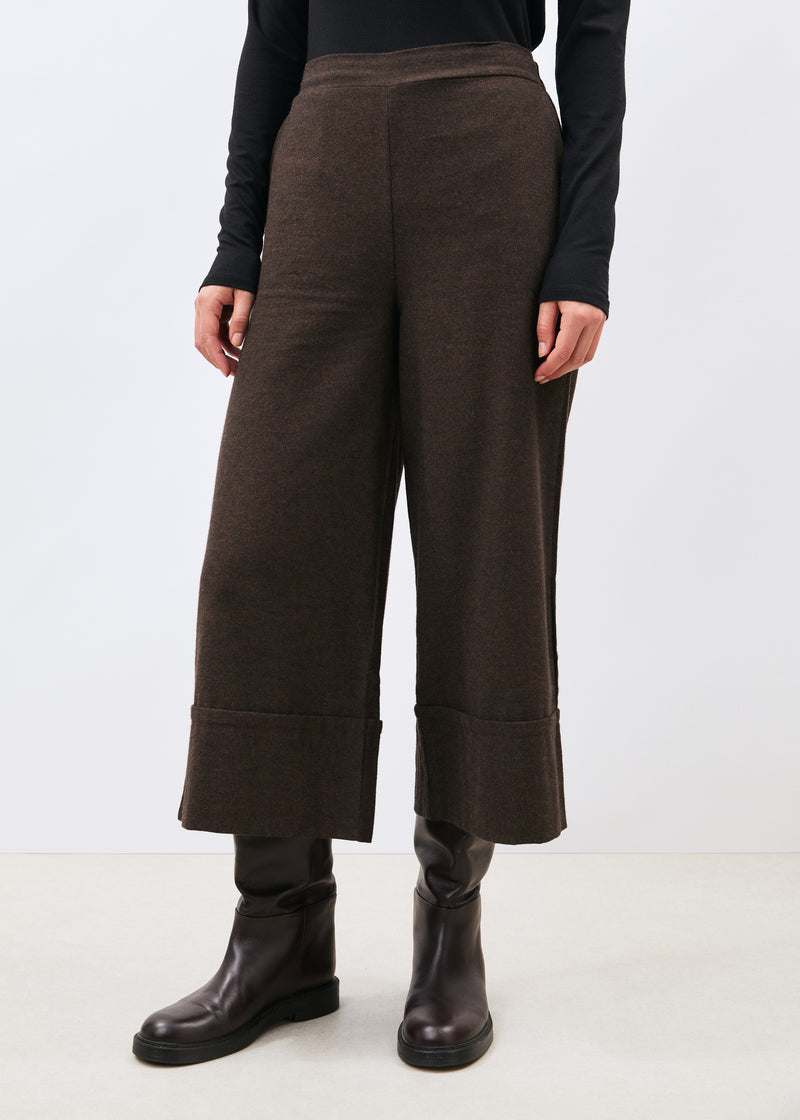 Pantalon marron - Sophio - CHOCOLAT#couleur_CHOCOLAT