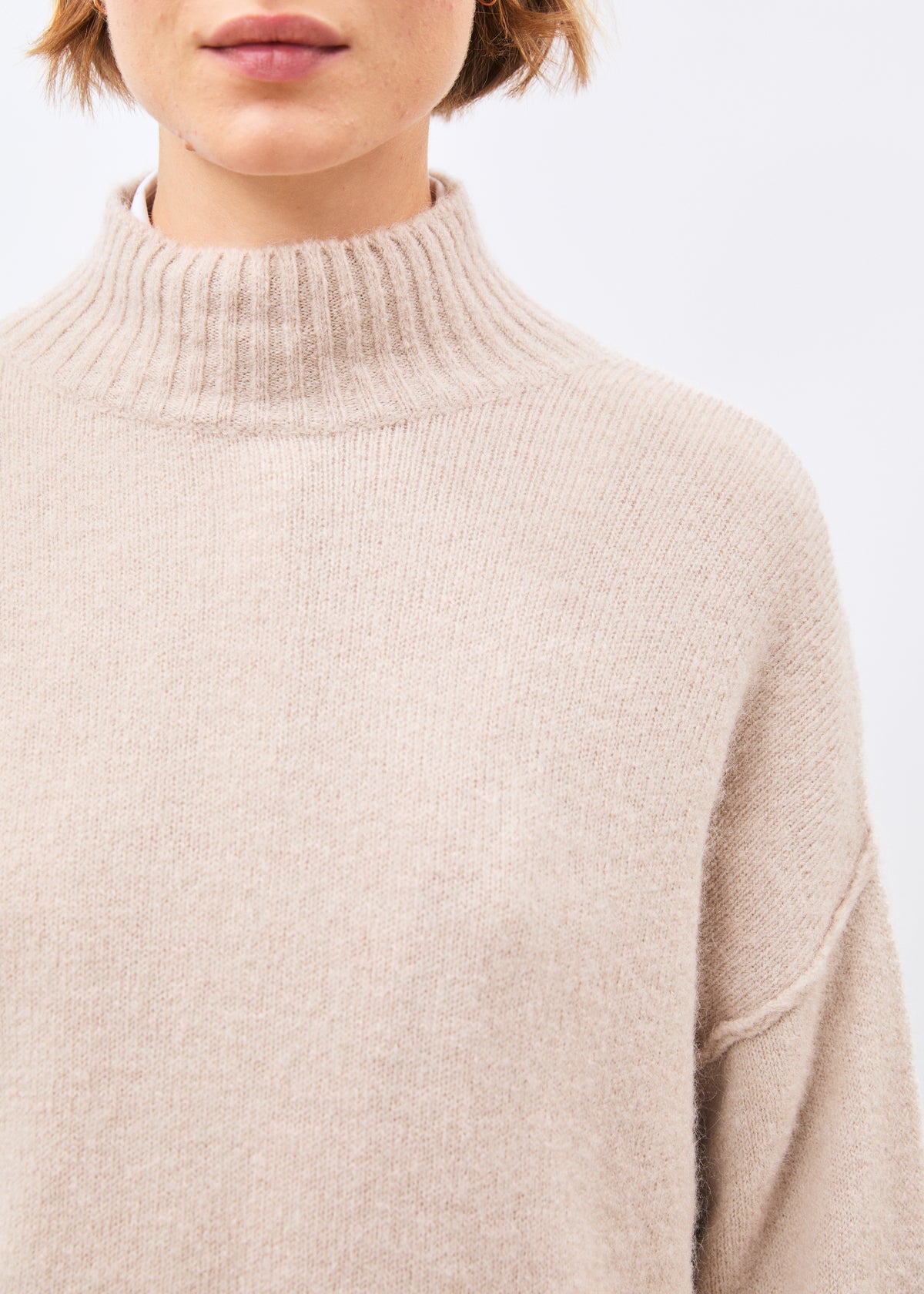 Pull beige - Cielom - BEIGE#couleur_BEIGE