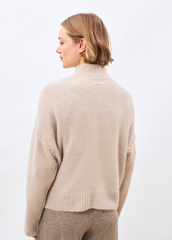 Pull beige - Cielom - BEIGE#couleur_BEIGE