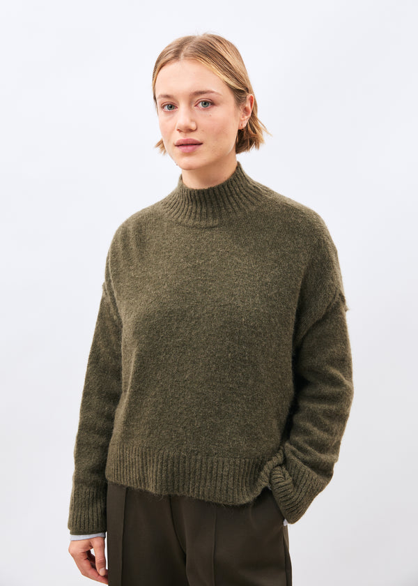 Pull kaki - Cielom - KAKI#couleur_KAKI