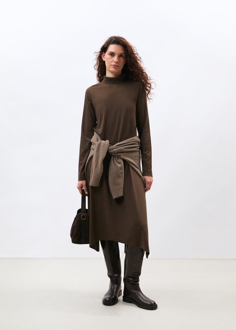 Robe marron - EBENE#couleur_EBENE