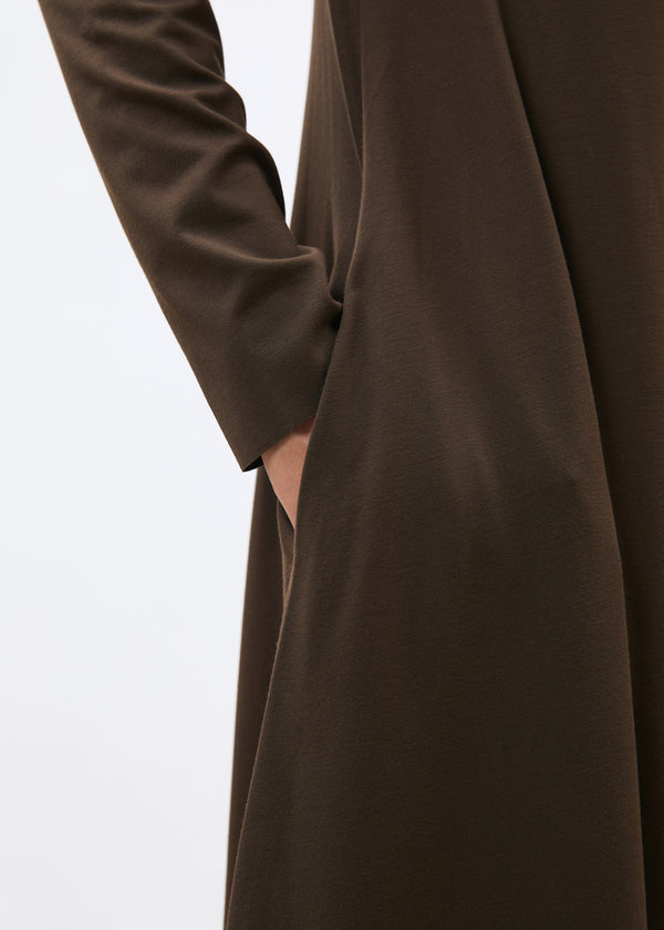Robe marron - Kansai - EBENE#couleur_EBENE