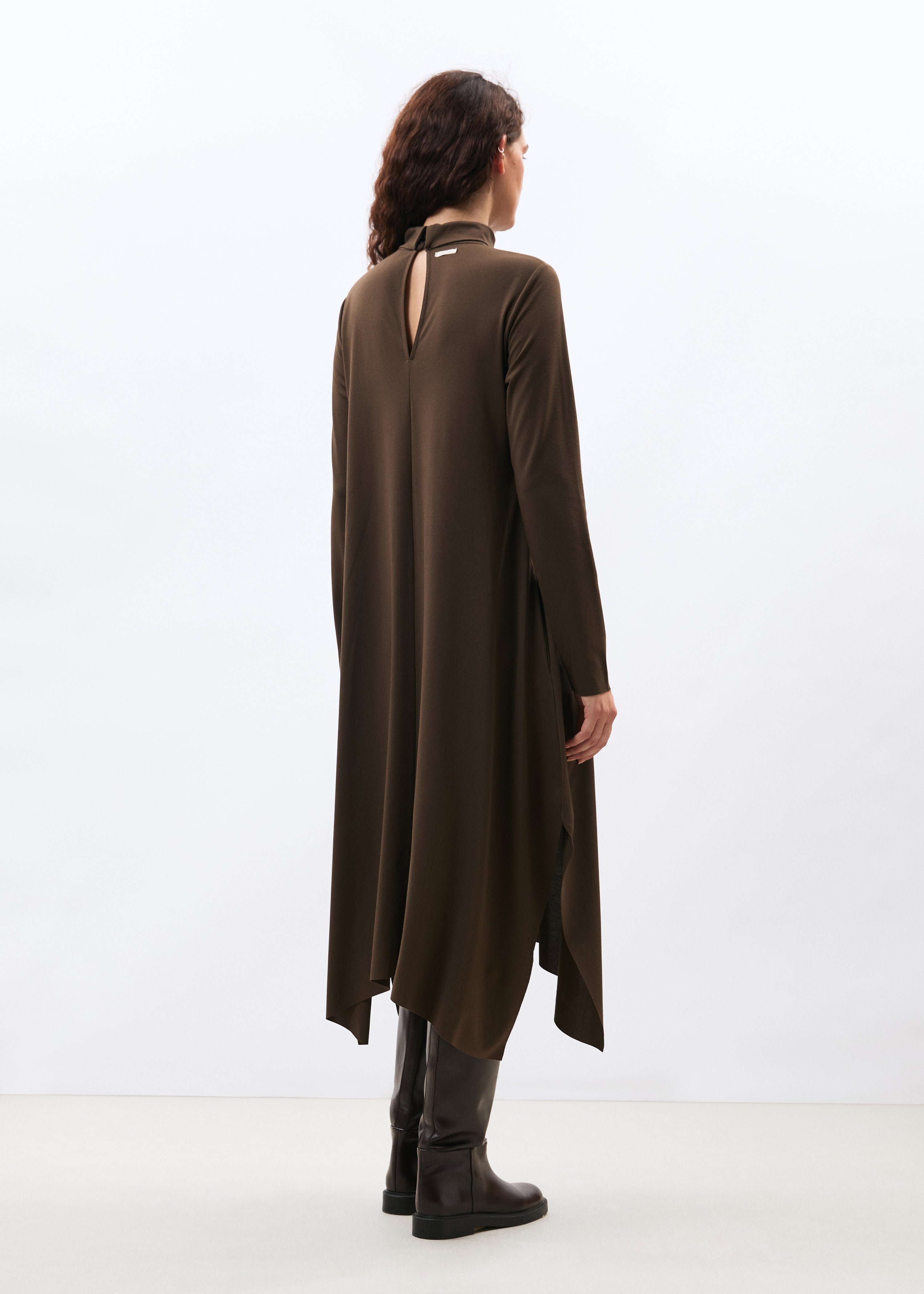 Robe marron - EBENE#couleur_EBENE