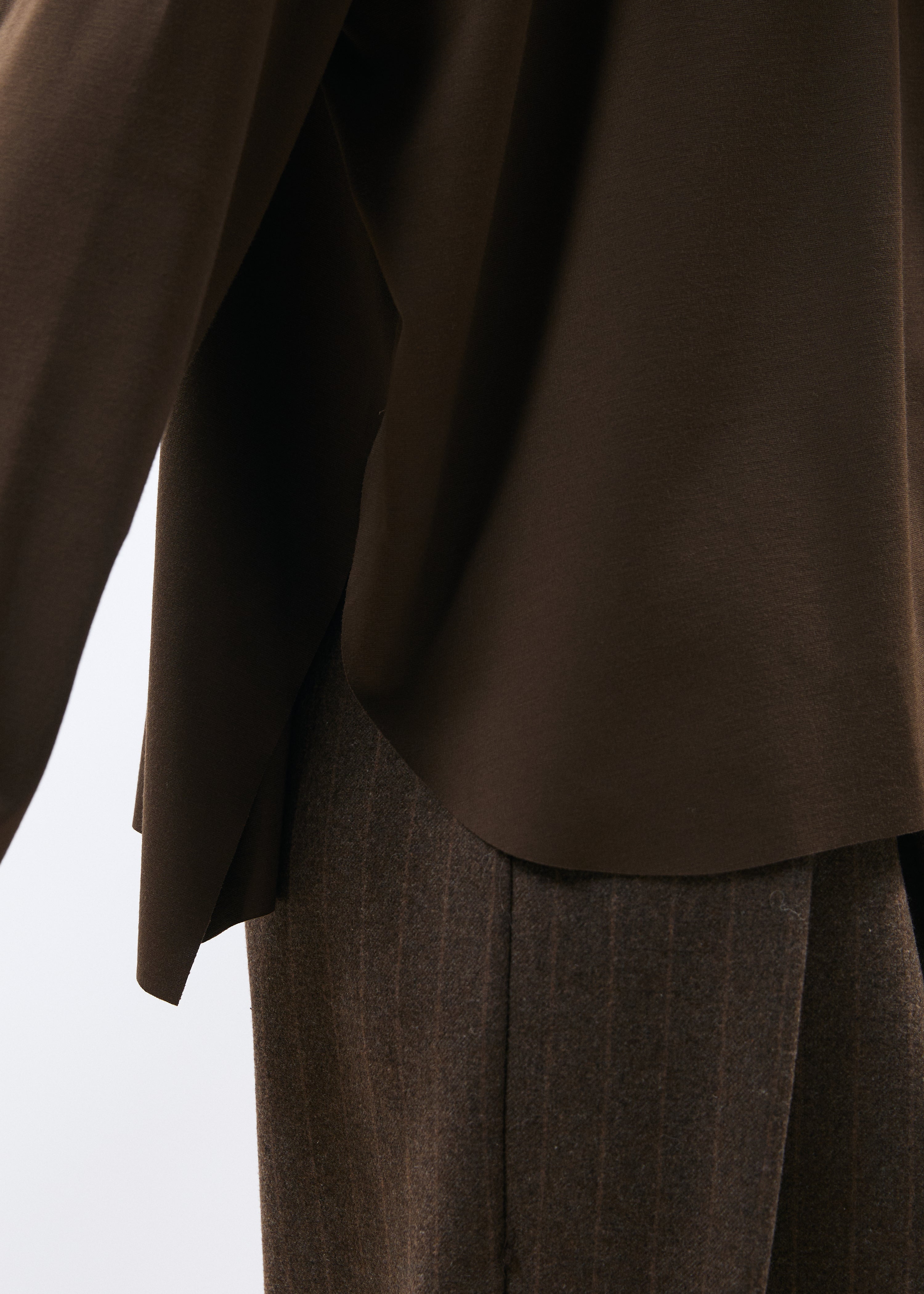 T-shirt marron - EBENE#couleur_EBENE