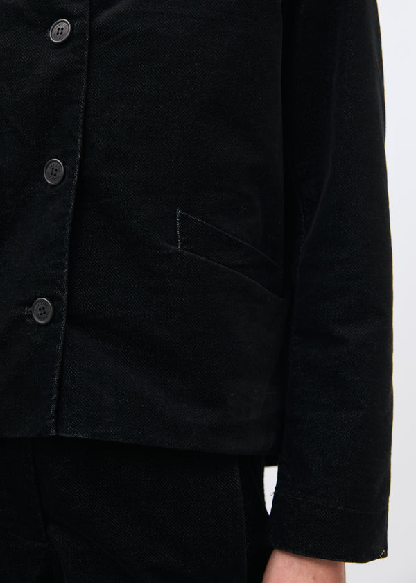 Veste noire - Kogin - NOIR#couleur_NOIR