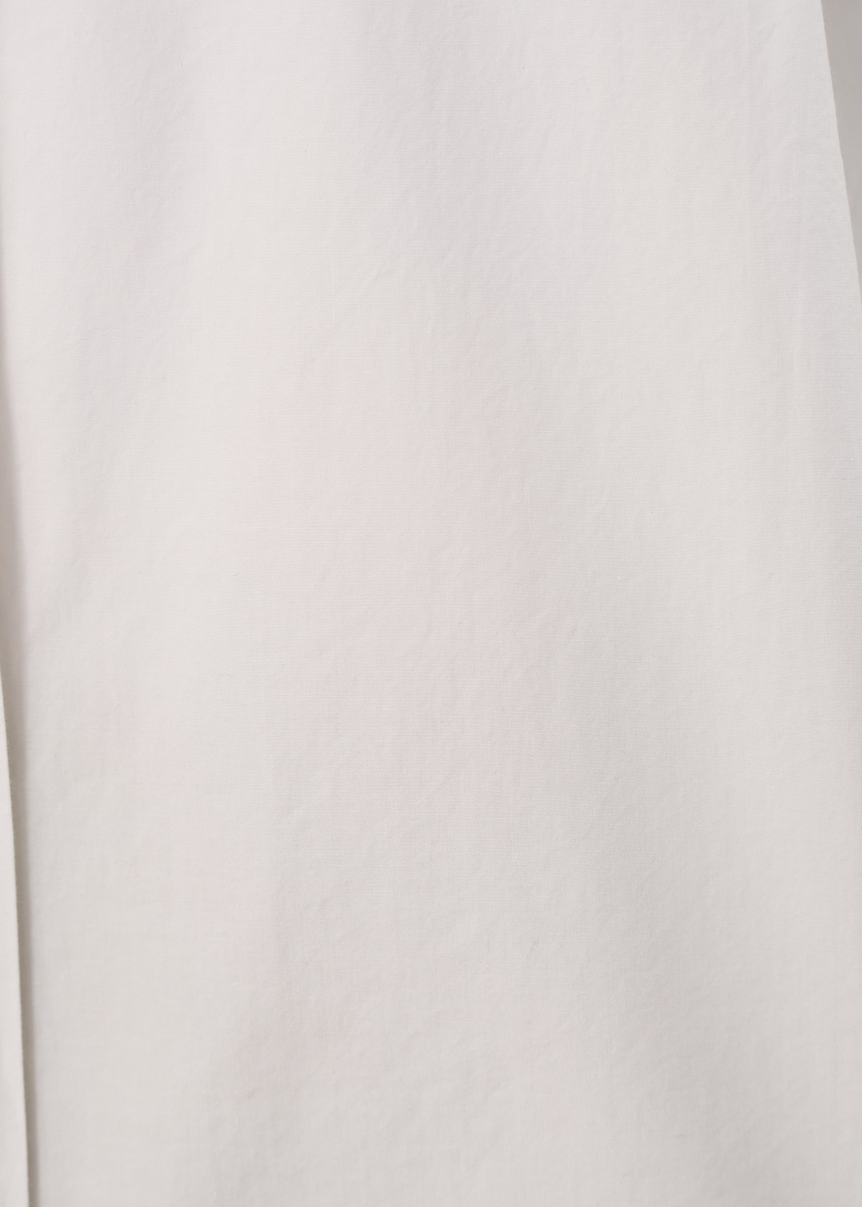Chemise blanche oversize en popeline de coton - OFF WHITE#couleur_OFF WHITE