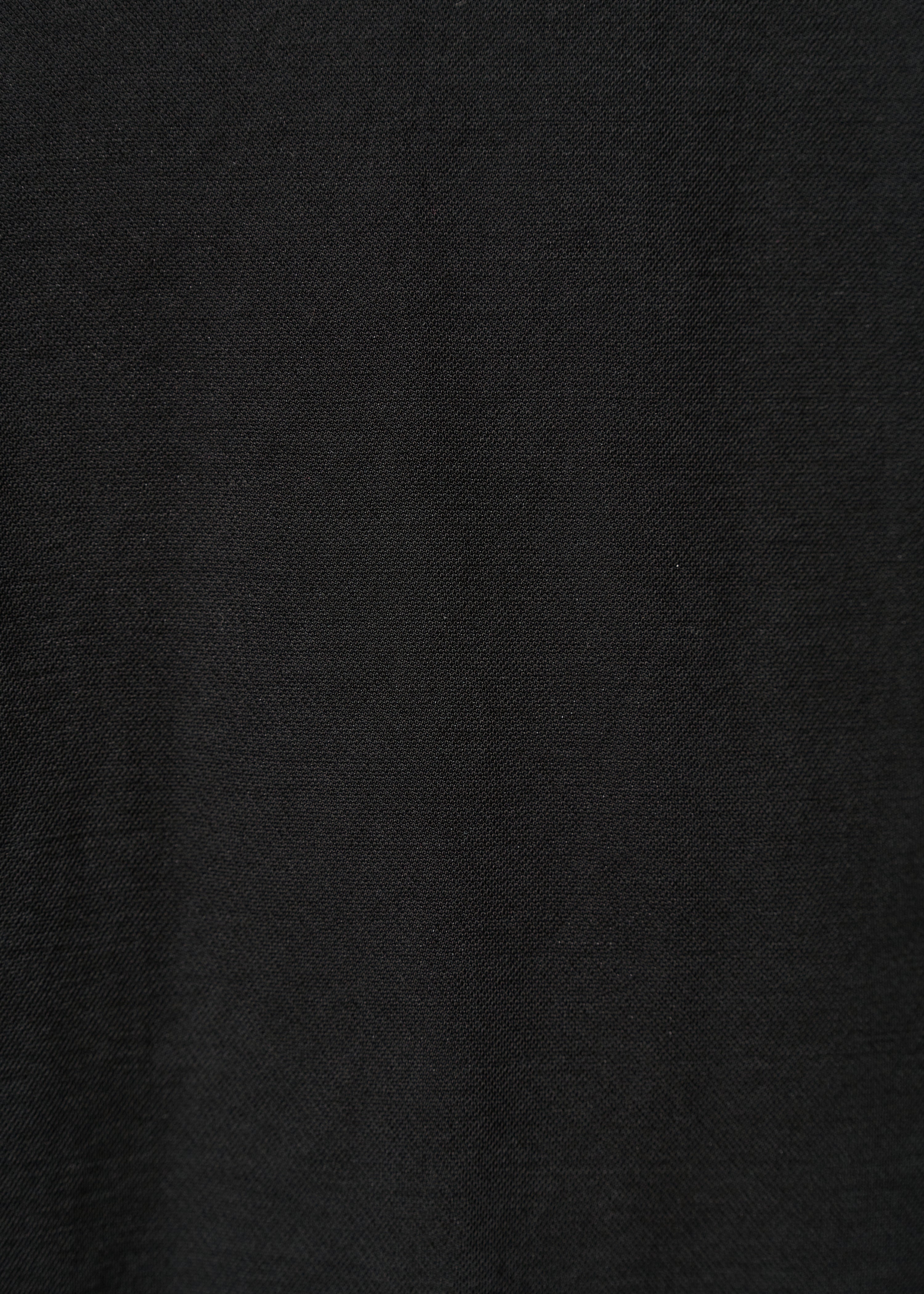 Combinaison noire oversize en jersey fluide - NOIR#couleur_NOIR