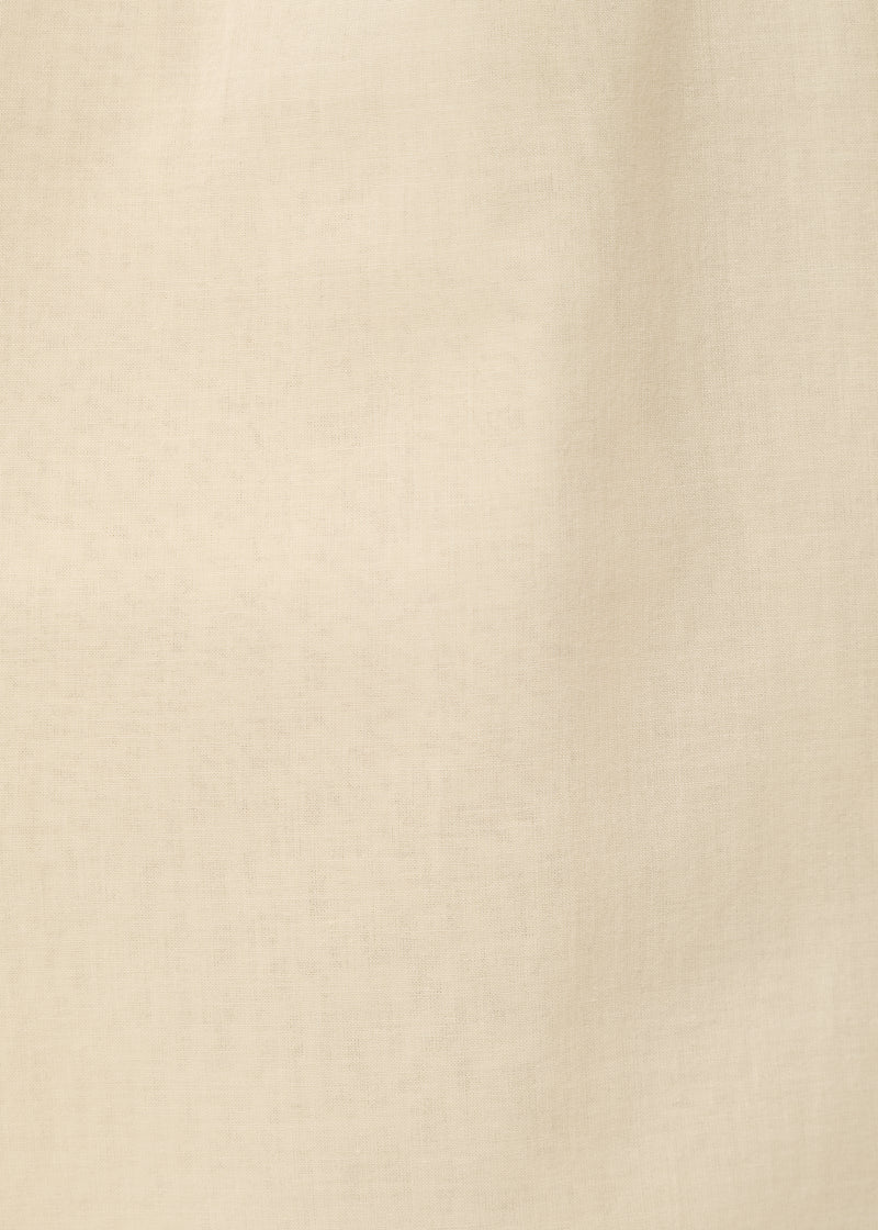 Jupe midi évasée jaune pâle - COLZA#couleur_COLZA
