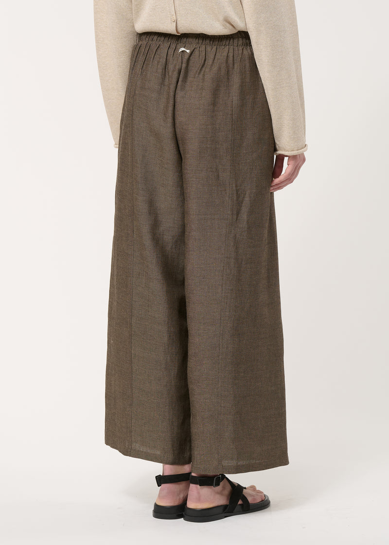 Pantalon barrel marron - MOKA#couleur_MOKA