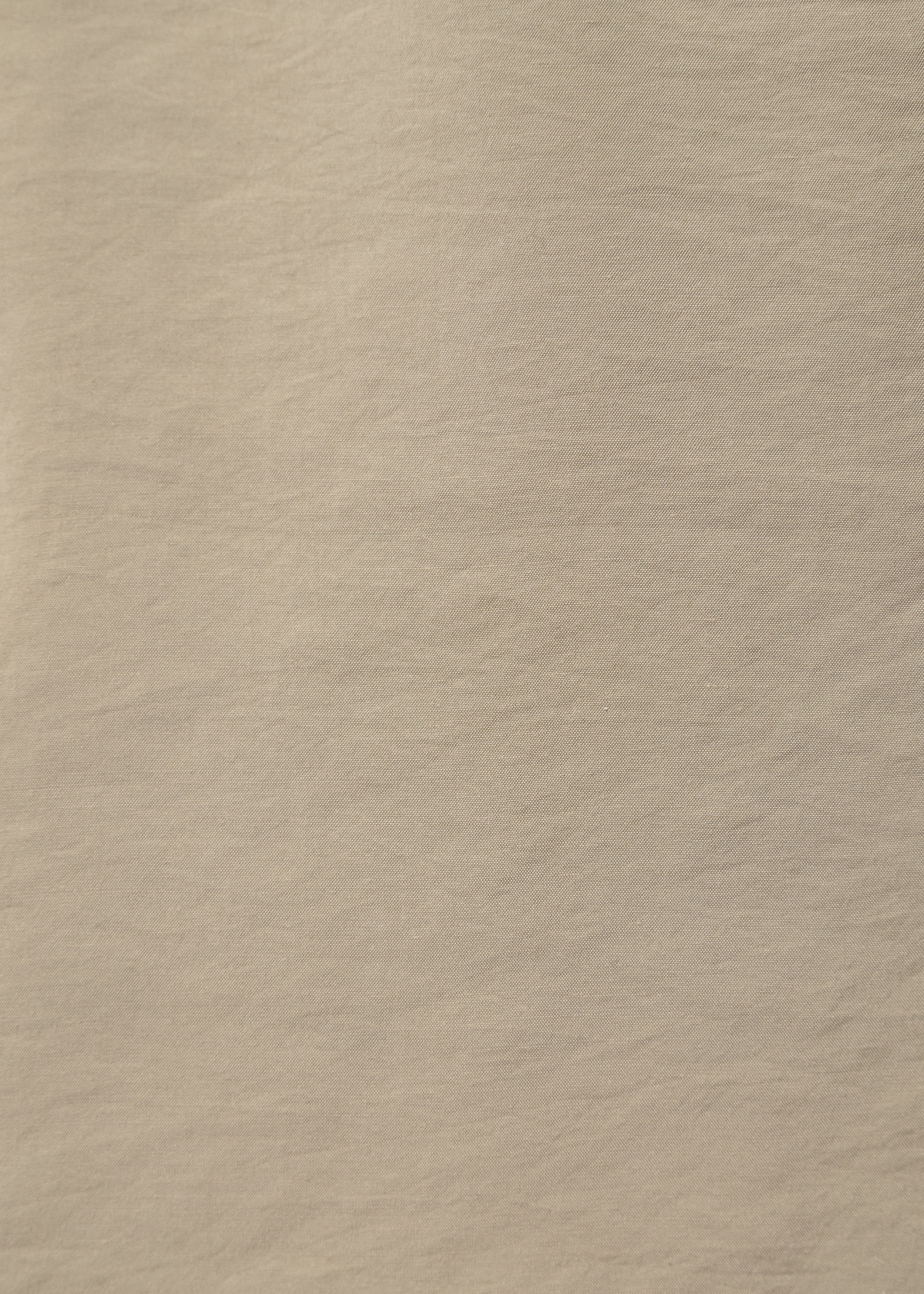 Pantalon large taupe en modal gaufré - ARMY#couleur_ARMY