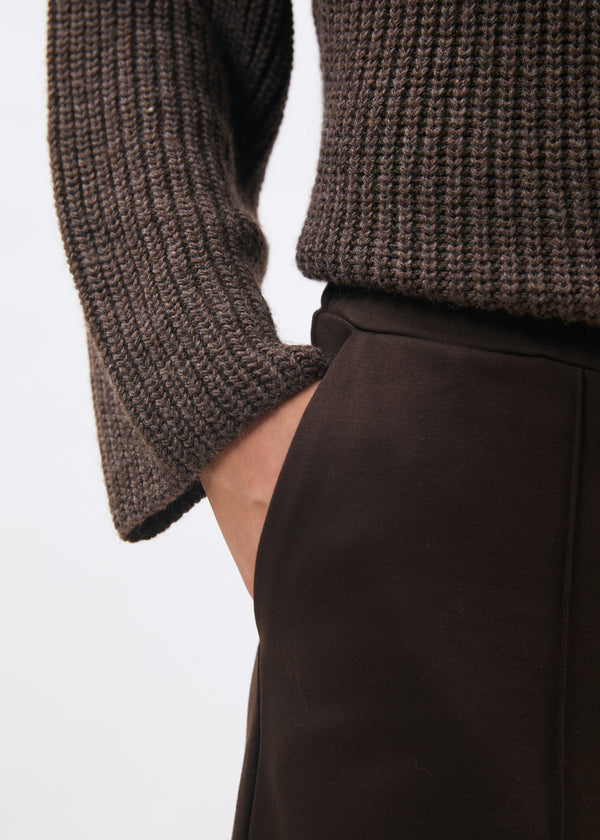 Pantalon marron - CHOCOLAT#couleur_CHOCOLAT