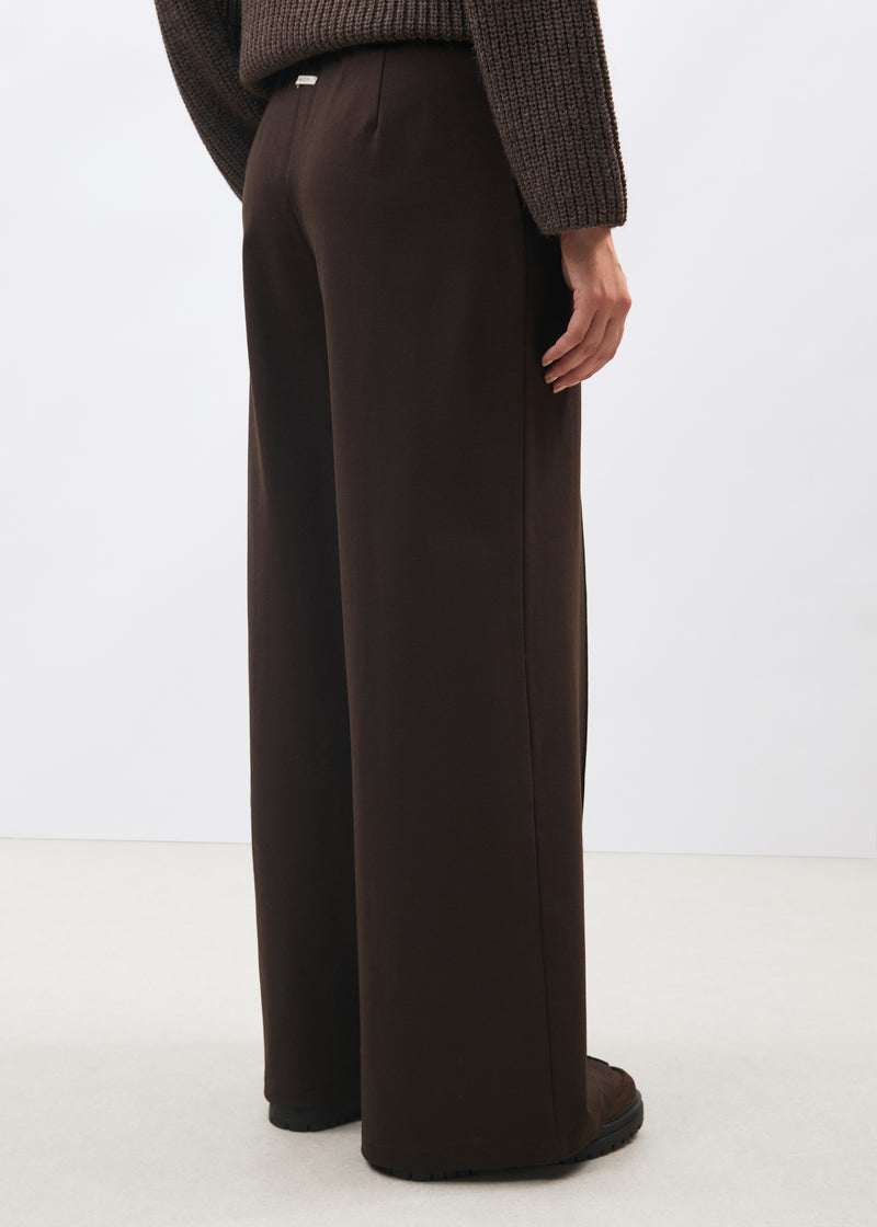 Pantalon marron - CHOCOLAT#couleur_CHOCOLAT