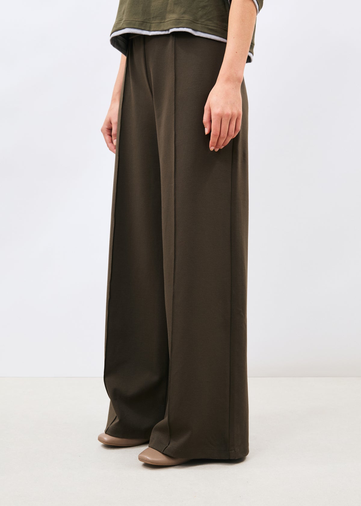 Pantalon kaki - Sophine - KAKI#couleur_KAKI