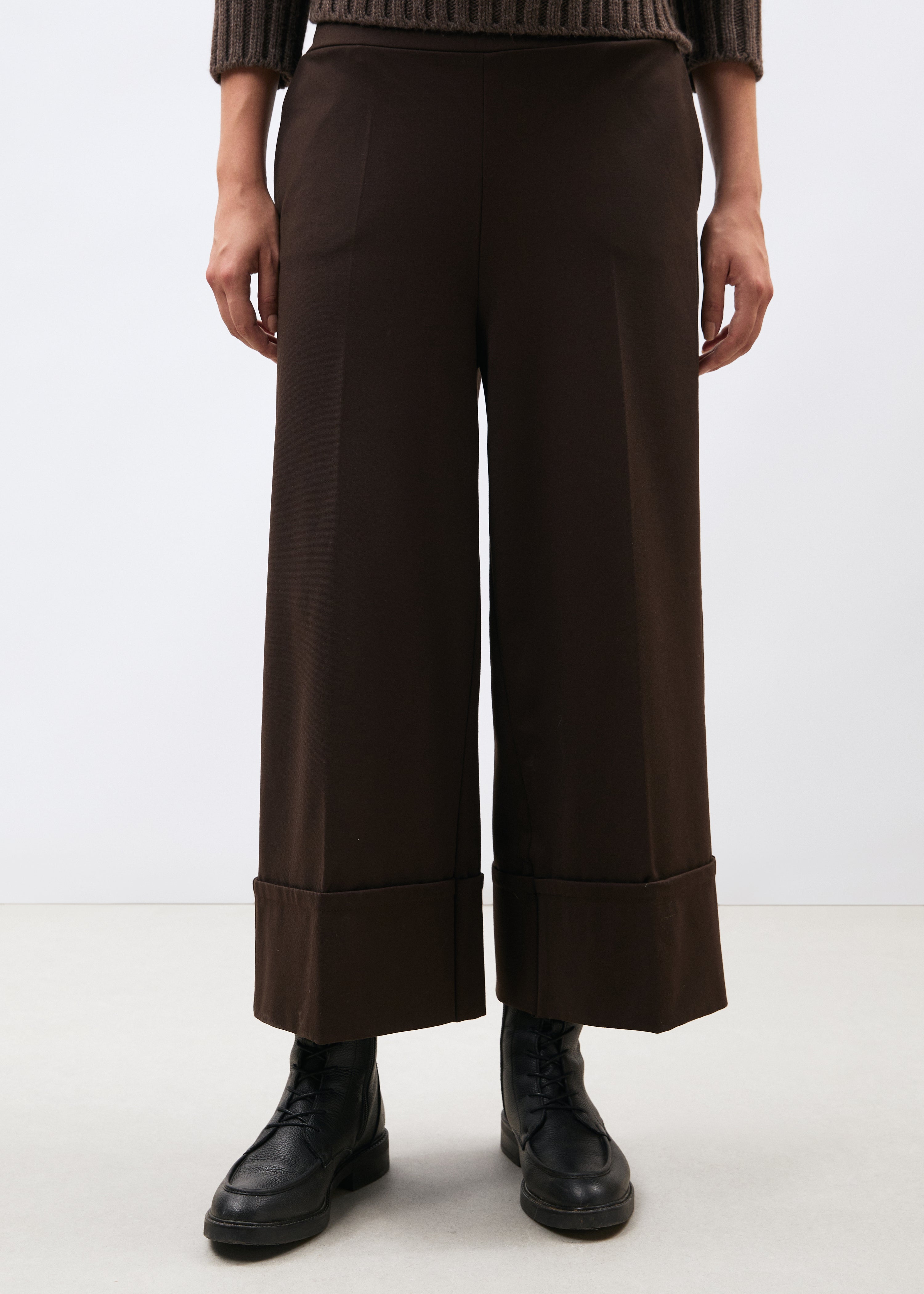 Pantalon marron - CHOCOLAT#couleur_CHOCOLAT