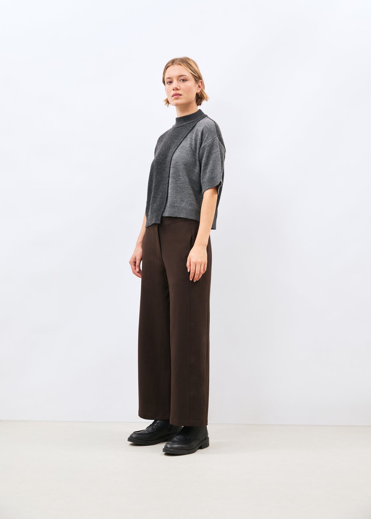 Pantalon marron - Taylor - CHOCOLAT#couleur_CHOCOLAT