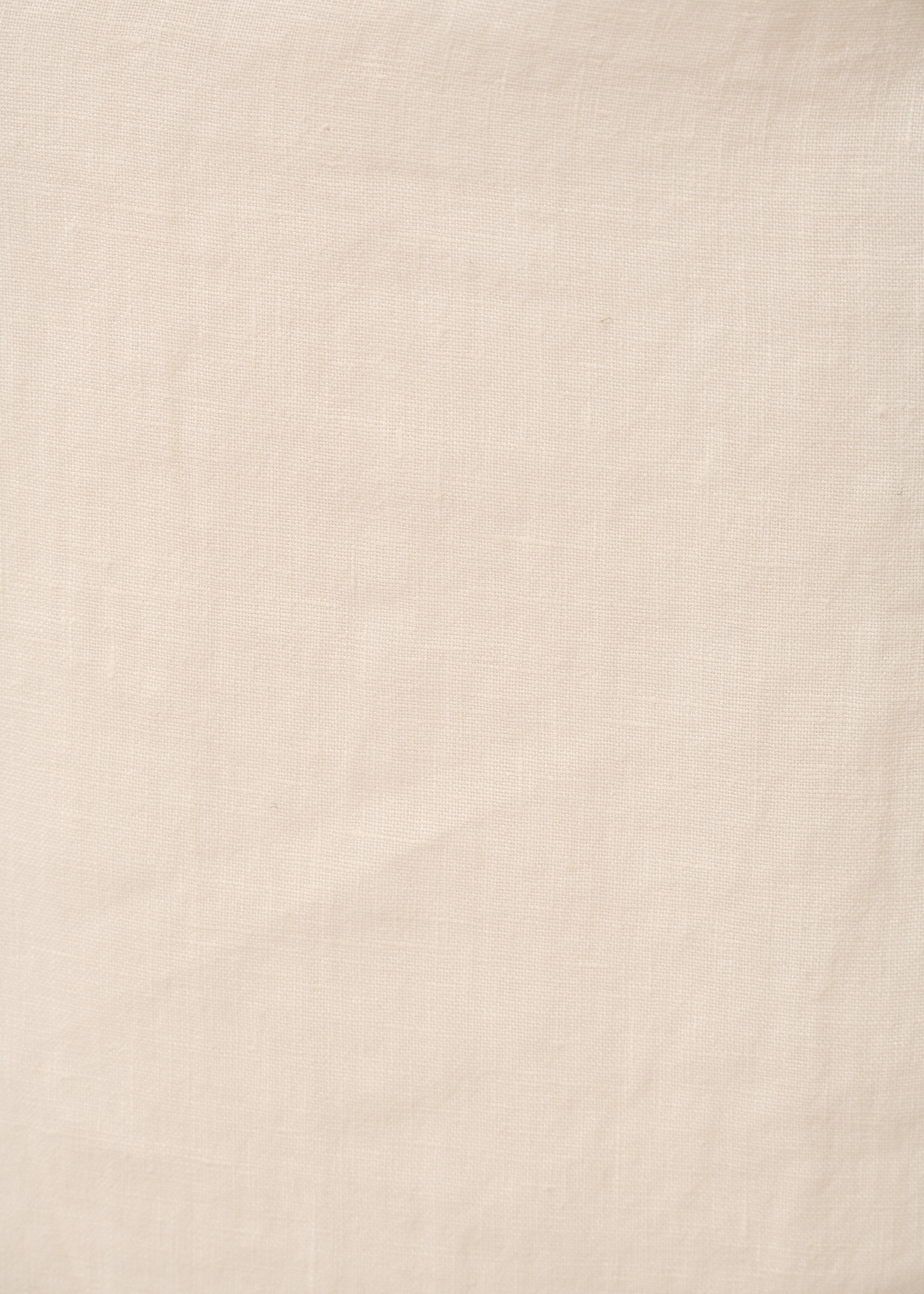 Pantalon jupe culotte beige en lin - NATUREL#couleur_NATUREL