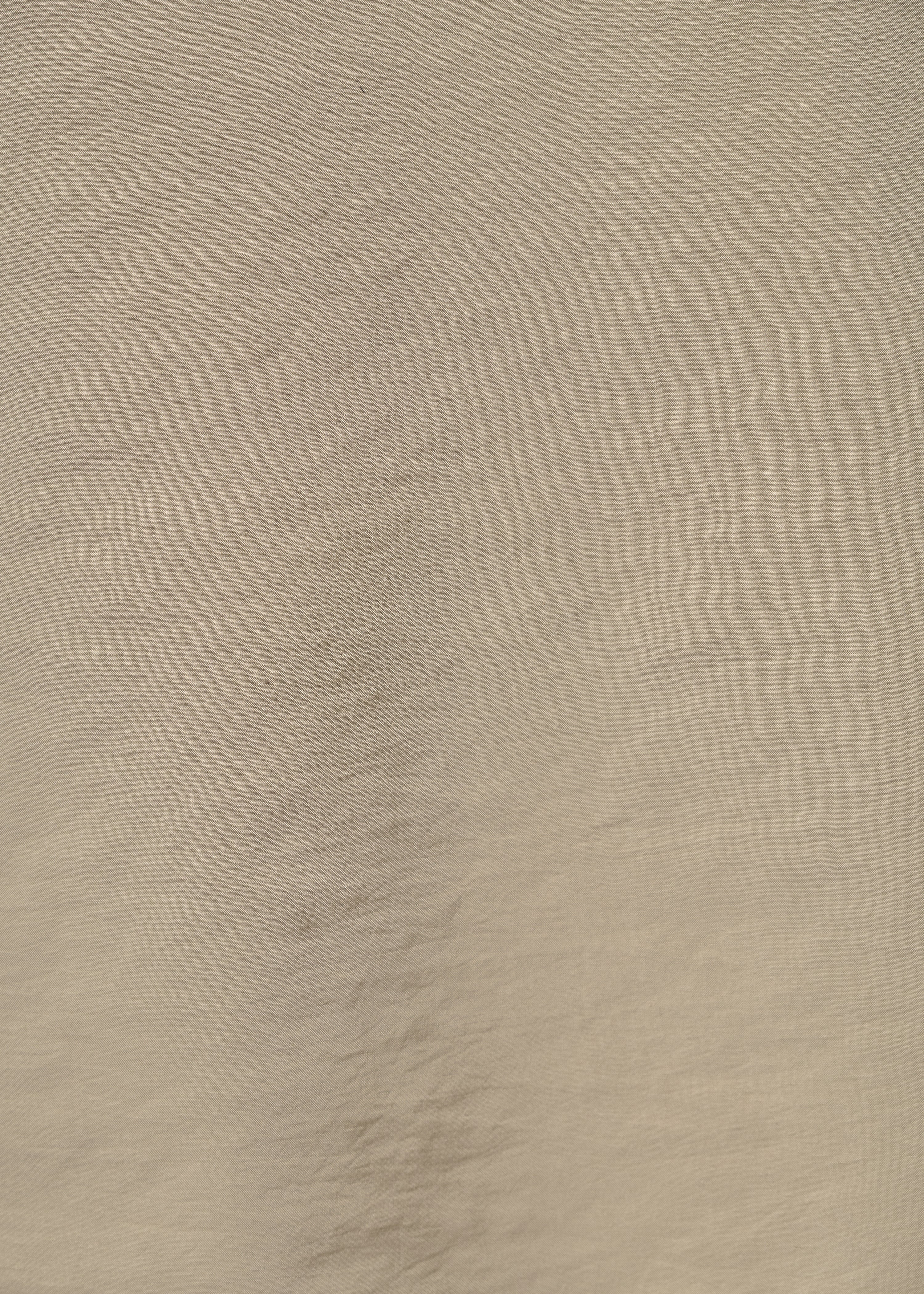 Robe droite taupe en modal gaufré - ARMY#couleur_ARMY