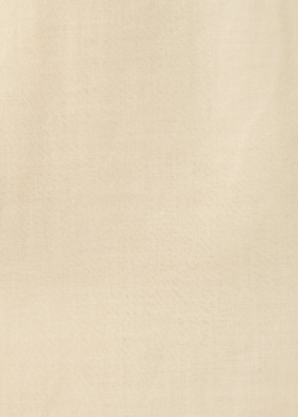 Robe longue froncée jaune pâle - COLZA#couleur_COLZA