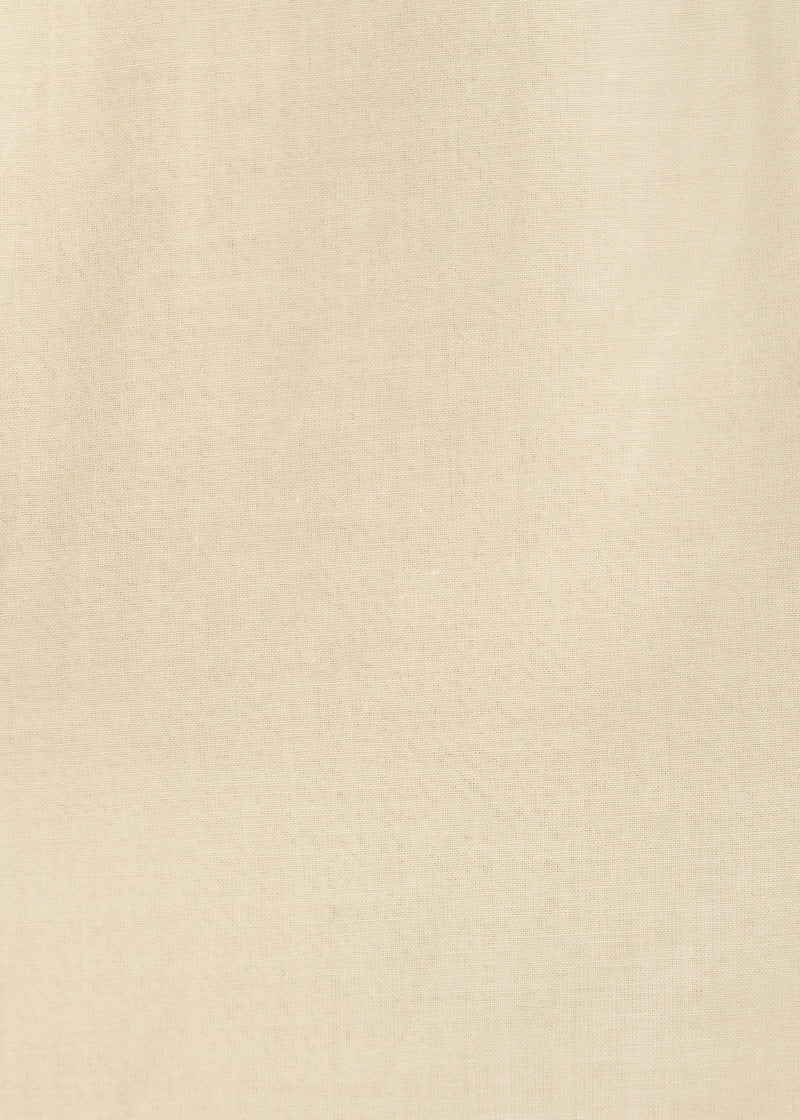 Robe longue froncée jaune pâle - COLZA#couleur_COLZA