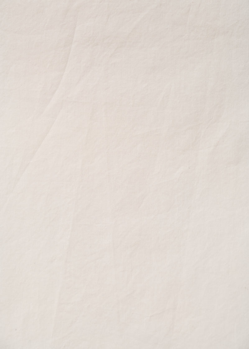 Robe chemise blanche en popeline de coton - OFF WHITE#couleur_OFF WHITE