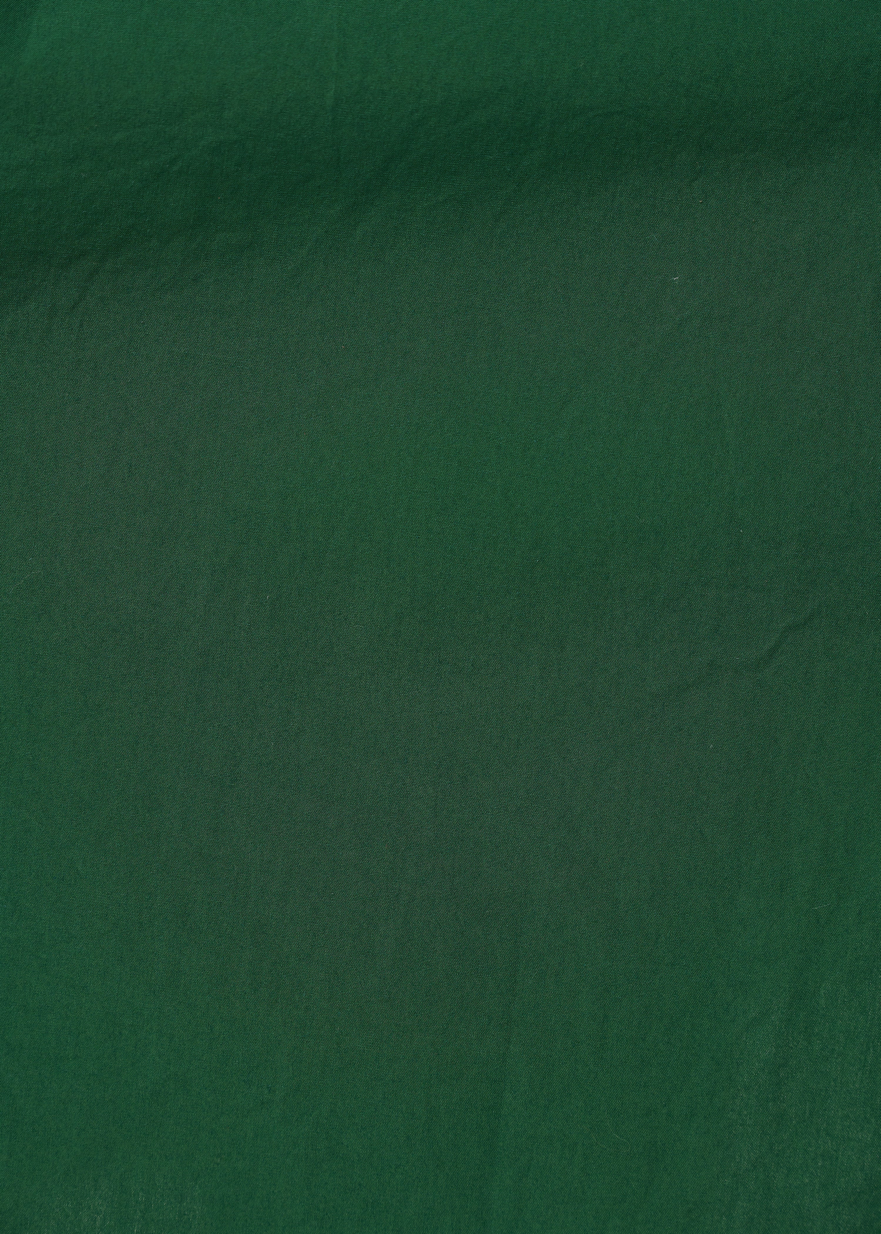 Robe chemise verte en popeline de coton - VERT MOUSSE#couleur_VERT MOUSSE