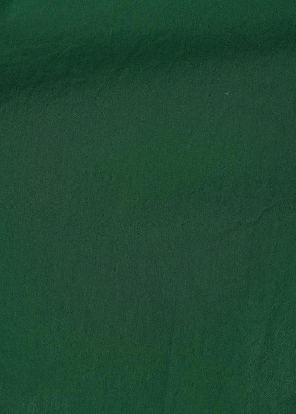 Robe chemise verte en popeline de coton - VERT MOUSSE#couleur_VERT MOUSSE