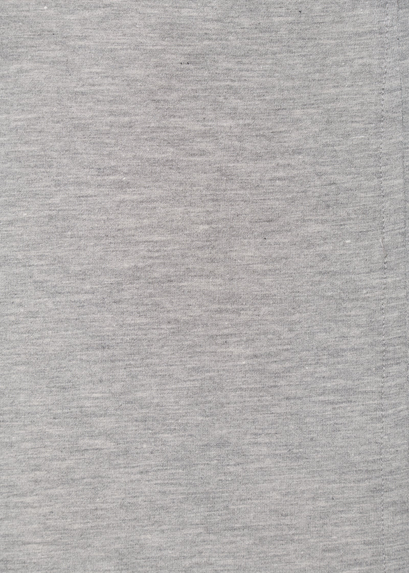 T-shirt oversize gris en jersey ultra soft - GRIS CHINE#couleur_GRIS CHINE