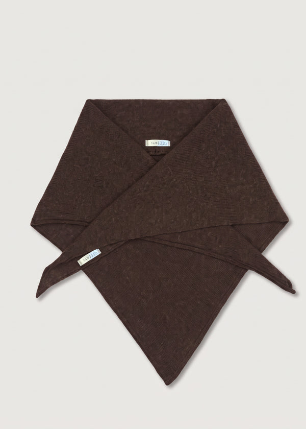 Écharpe marron - Mia - CHOCOLAT#couleur_CHOCOLAT