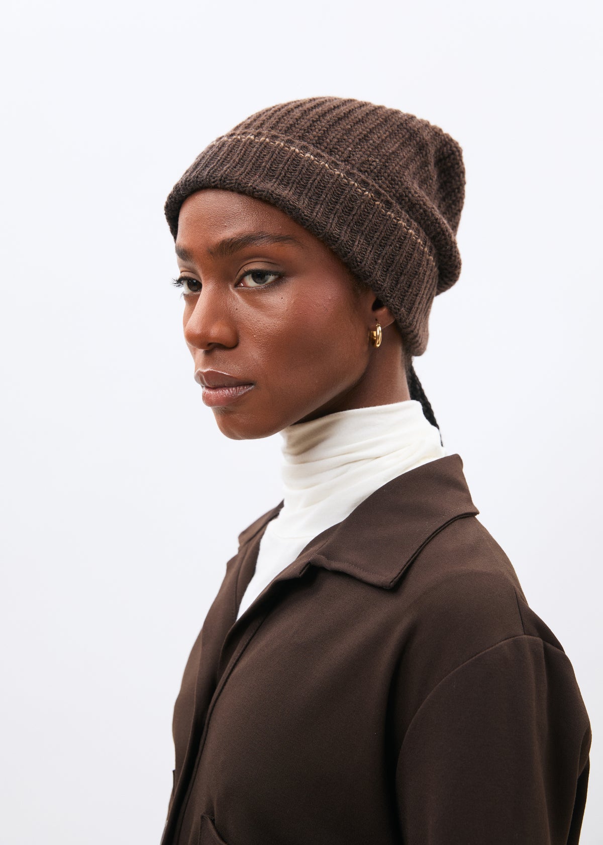 Bonnet marron - Muri - CHOCOLAT#couleur_CHOCOLAT
