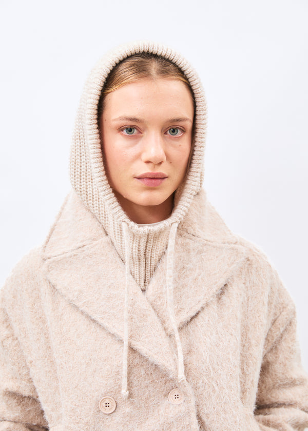 Cagoule écrue - Myriade - OFF WHITE#couleur_OFF WHITE